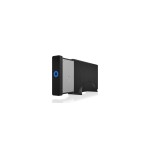 Icy box ib-377-c31 3.5" carcasa de disco duro/ssd negro