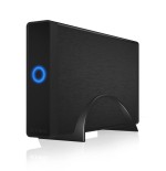 Icy box ib-377u3 3.5" caja de disco duro (hdd) negro