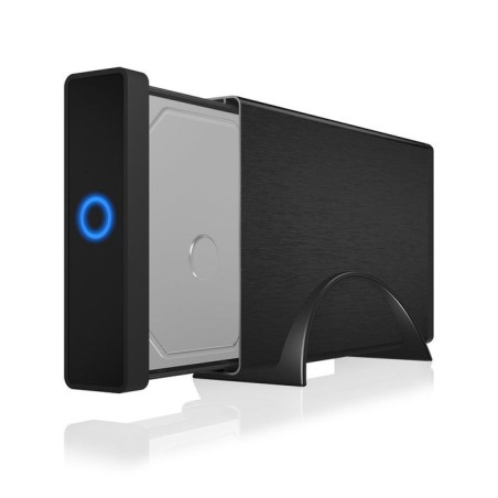 Icy box ib-377u3 3.5" caja de disco duro (hdd) negro