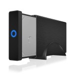 Icy box ib-377u3 3.5" caja de disco duro (hdd) negro