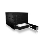 Backplane icybox 4x3.5" sata/sas hdd/ssd - 3x 5.25" bay retail