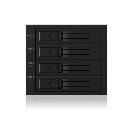 Backplane icybox 4x3.5" sata/sas hdd/ssd - 3x 5.25" bay retail