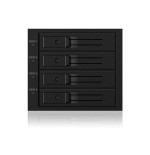 Backplane icybox 4x3.5" sata/sas hdd/ssd - 3x 5.25" bay retail