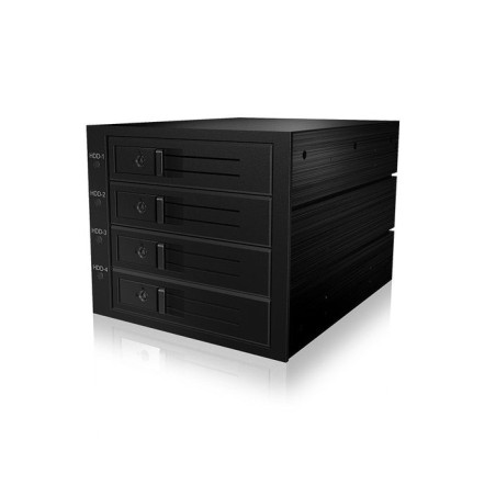 Backplane icybox 4x3.5" sata/sas hdd/ssd - 3x 5.25" bay retail