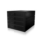 Backplane icybox 4x3.5" sata/sas hdd/ssd - 3x 5.25" bay retail