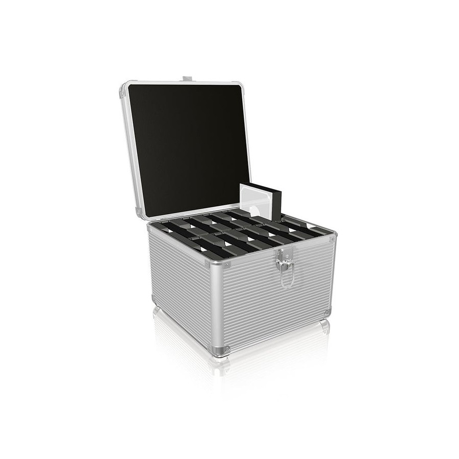 Estuche protector icybox 10x2.5 "o. 3.5" hdd / ssd aluminio minorista