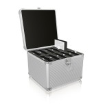 Estuche protector icybox 10x2.5 "o. 3.5" hdd / ssd aluminio minorista