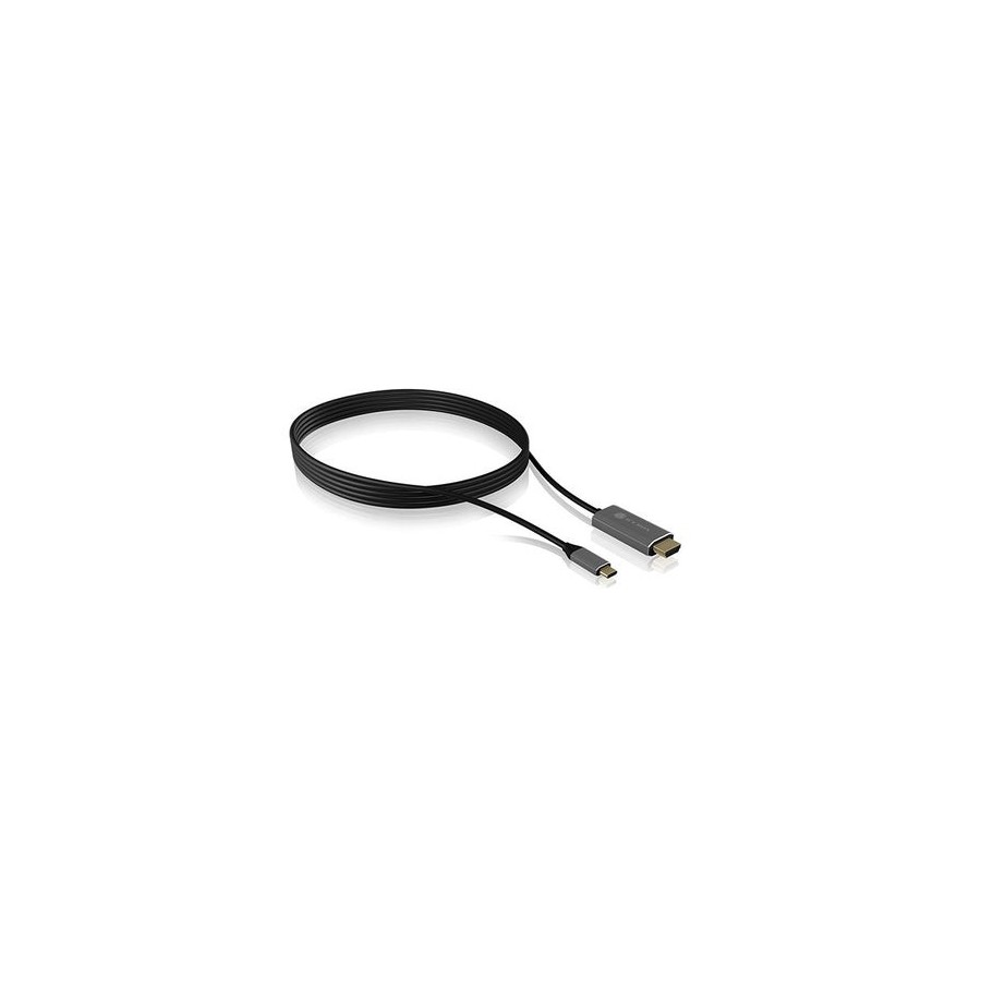 Icybox ib-cb020-c cable usb type-c --hdmi 1.80m negro
