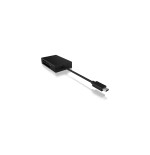 Lector de tarjetas externo icy box ib-cr401-c3 negro usb 3.2 gen 1 (3.1 gen 1) type-c