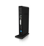 Icybox ib-dk2241ac icybox multi docking station , 2x usb 3.0, hdmi, black