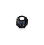 Icy box usb3.0 hub mesa de 4 puertos ib-hub1403a, 4xusb3.0