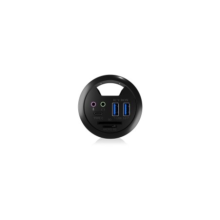 Icy box usb3.0 hub mesa de 3 puertos hub ib-hub1404a, 2xusb3.0