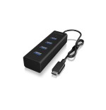 Icy box ib-hub1409-c3 usb 3.2 gen 1 (3.1 gen 1) type-c 5000 mbit/s negro