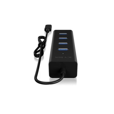 Icy box ib-hub1409-c3 usb 3.2 gen 1 (3.1 gen 1) type-c 5000 mbit/s negro