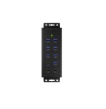 Icybox ib-hub1703-qc3 icybox 7x port usb 3.0 hub and 3 charge ports