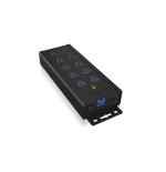 Icybox ib-hub1703-qc3 icybox 7x port usb 3.0 hub and 3 charge ports