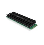 Disipador de calor icybox disco ssd m.2 2280 ib-m2hs-701 negro