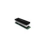 Disipador de calor icybox disco ssd m.2 2280 ib-m2hs-701 negro