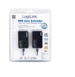 Logilink repetidor alargador usb 2.0 cat5 / 6 hasta 60m
