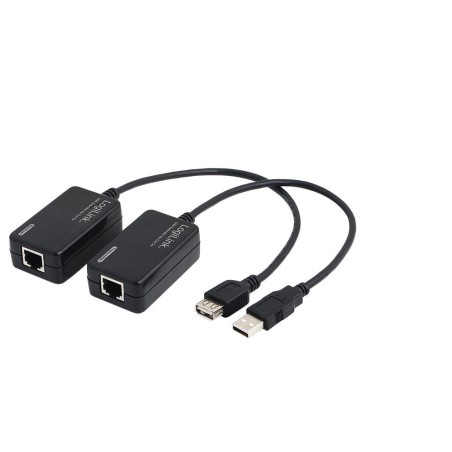 Logilink repetidor alargador usb 2.0 cat5 / 6 hasta 60m