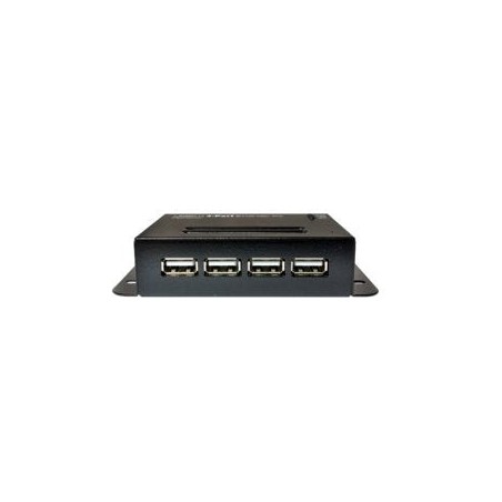 Logilink ua0252 extensor usb 2.0 cat.5 hasta 50m con hub de 4 puertos, poe