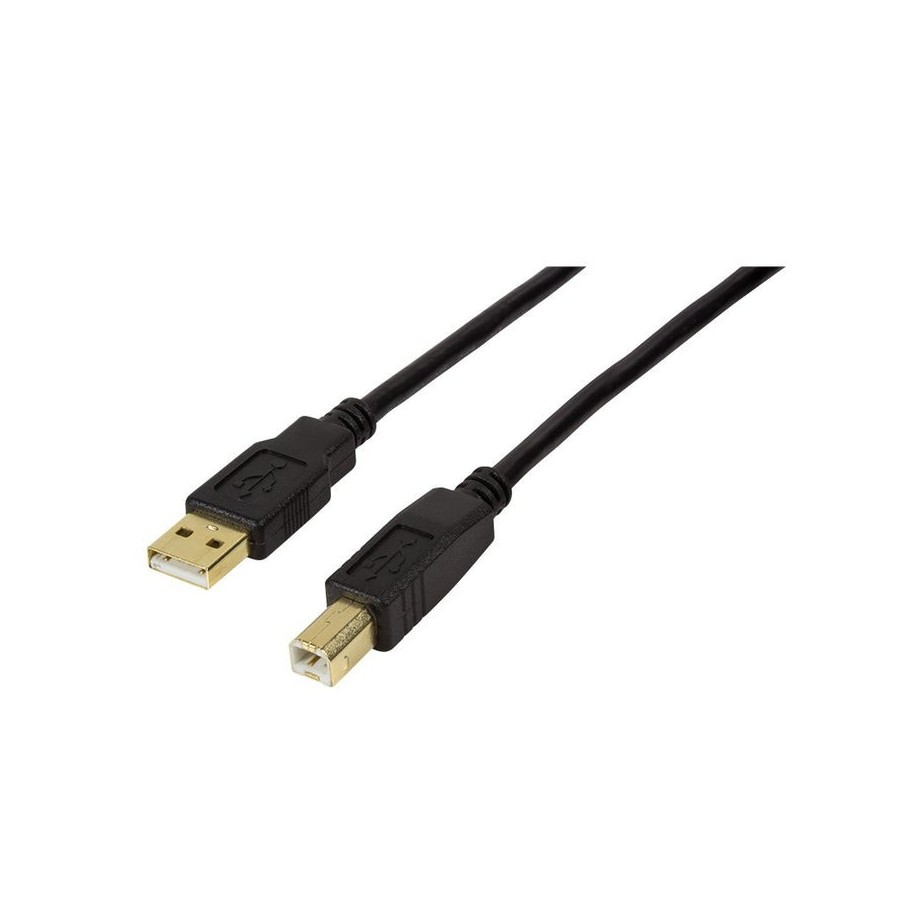 Logilink ua0266 cable usb 20 m 2.0 usb a usb b negro