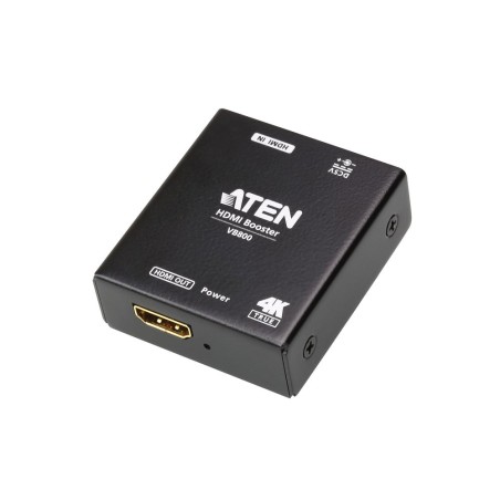 Aten vb800-at-e extensor audio/video transmisor y receptor de señales av negro