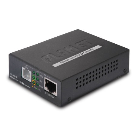 Planet vc-231g convertidor de medio 1000 mbit/s negro