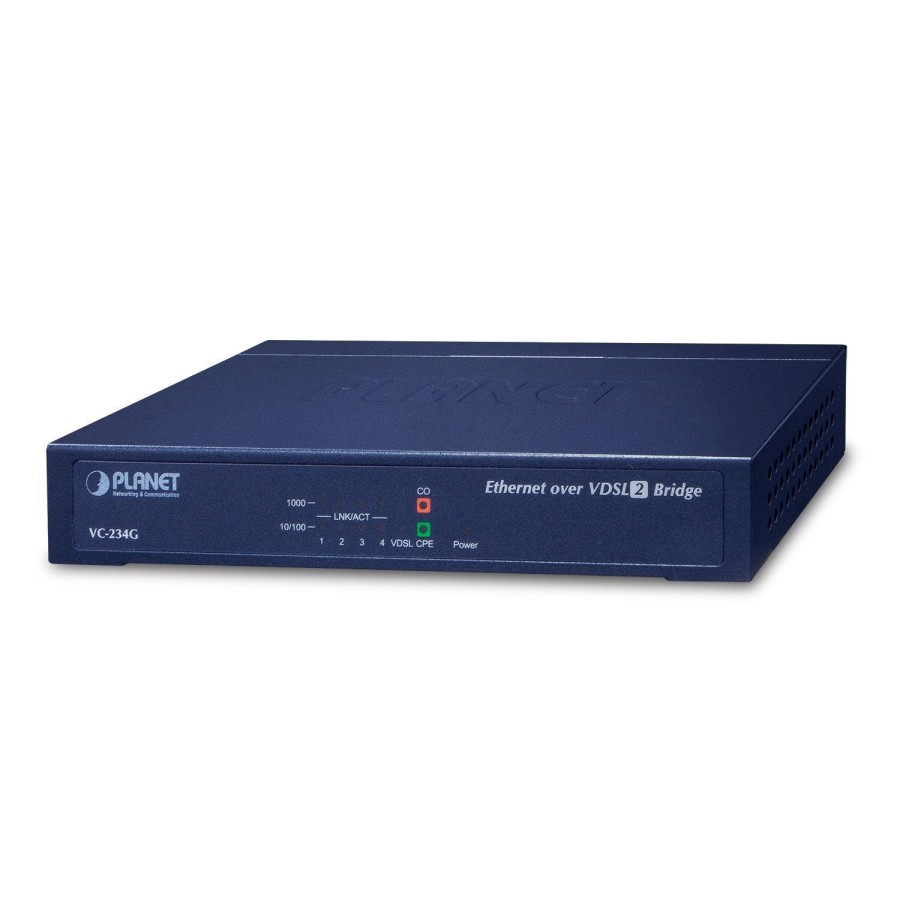 Planet vc-234g repetidor y transceptor 1000 mbit/s puente wifi negro