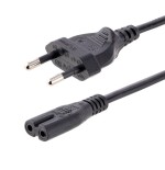 Startech cable alimentacion estandar 1m de portatil europeo a