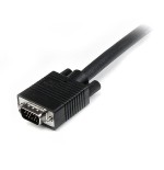 Startech cable de vadeo 5m de extension vga - hd15 macho - hd15 macho - extensor negro