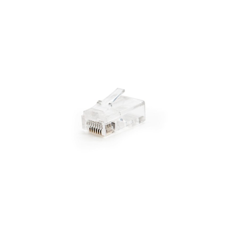 Nanocable conector para cable de red rj45 cat.5e utp 8 hilos 100uds.