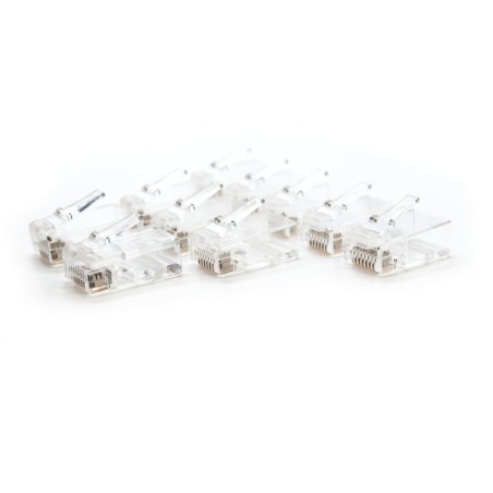 Nanocable conector para cable de red rj45 cat.5e utp 8 hilos 100uds.