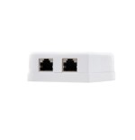 Nanocable roseta de superficie rj45 cat.5e ftp 2 tomas