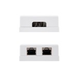 Nanocable roseta de superficie rj45 cat.5e ftp 2 tomas
