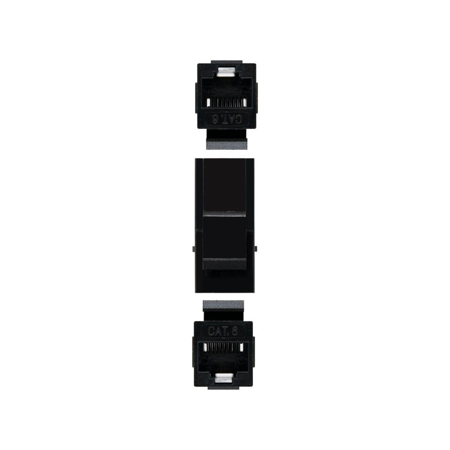Nanocable empalme para conector rj45 utp cat.6 hembra/hembra