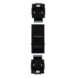 Nanocable empalme para conector rj45 utp cat.6 hembra/hembra
