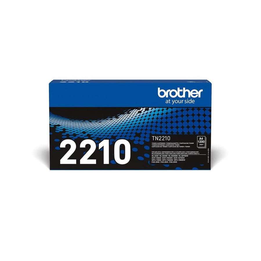Toner original brother tn-2210 negro