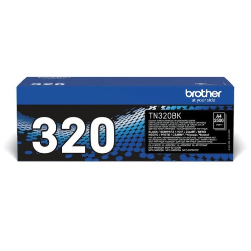 Toner original brother tn320bk negro