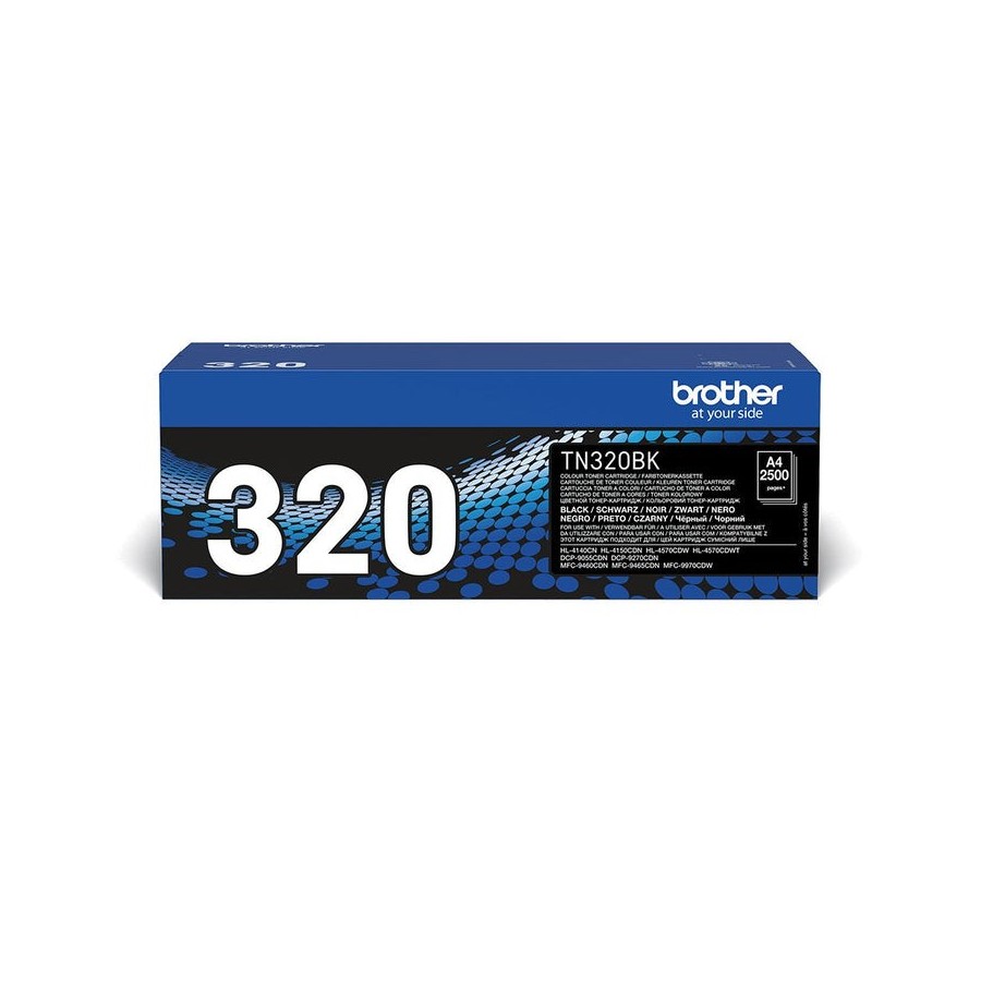Toner original brother tn320bk negro