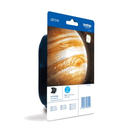 Tinta original brother lc1240c cyan