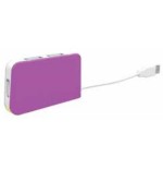 Approx hub 4 puertos usb 2.0 morado