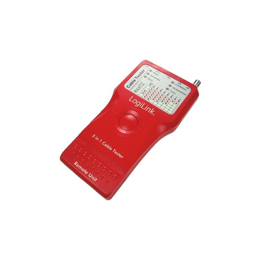 Logilink wz0014 tester 5in1 rj45 / rj11 / usb / bnc / ieee1394