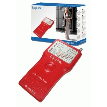Logilink wz0014 tester 5in1 rj45 / rj11 / usb / bnc / ieee1394