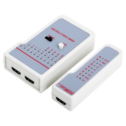 Logilink wz0017 tester para cables hdmi blanco