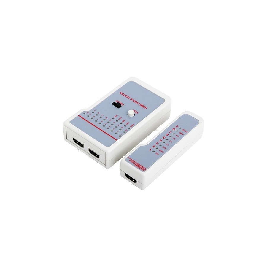 Logilink wz0017 tester para cables hdmi blanco