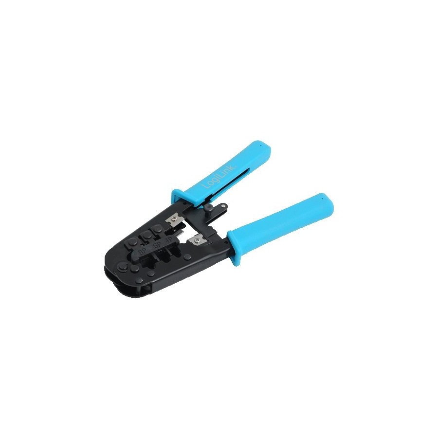 Alicates para engarzar modulares logilink 8p8c rj45 plug