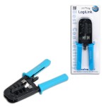 Alicates para engarzar modulares logilink 8p8c rj45 plug