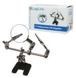 Logilink wz0034 lente de aumento y lupa negro, acero inoxidable