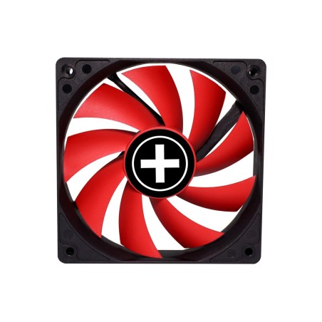 Xilence xpf120.r.pwm ventilador para ordenador 12 cm negro, rojo